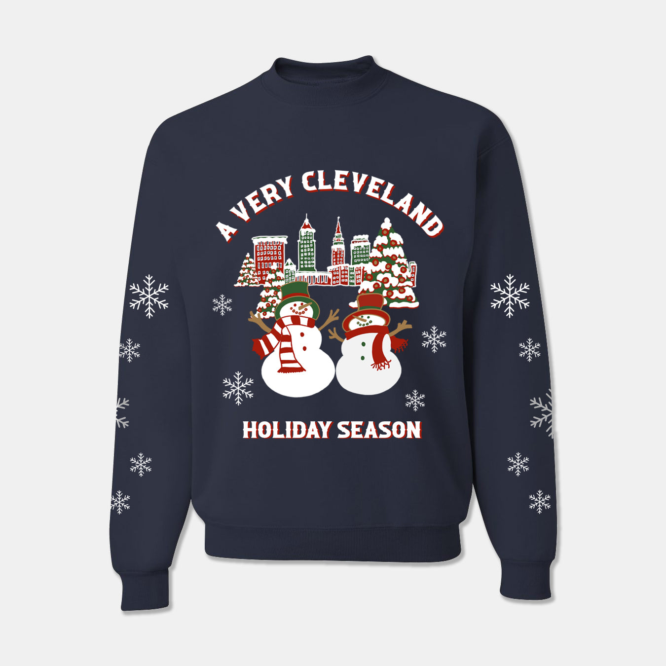 A Very Cleveland Holiday Season Crewneck